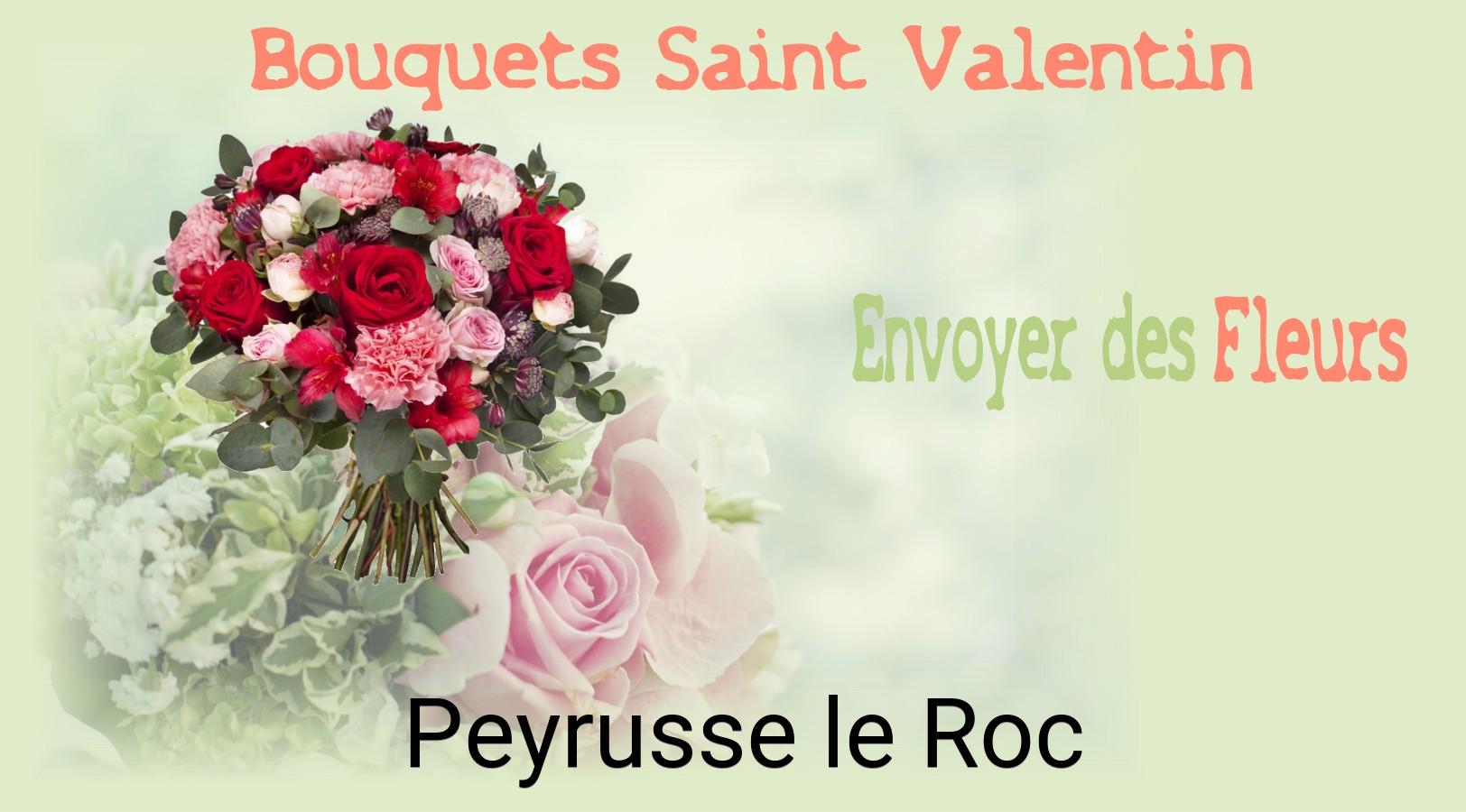Roses de Saint-Valentin livrées à Peyrusse-le-Roc