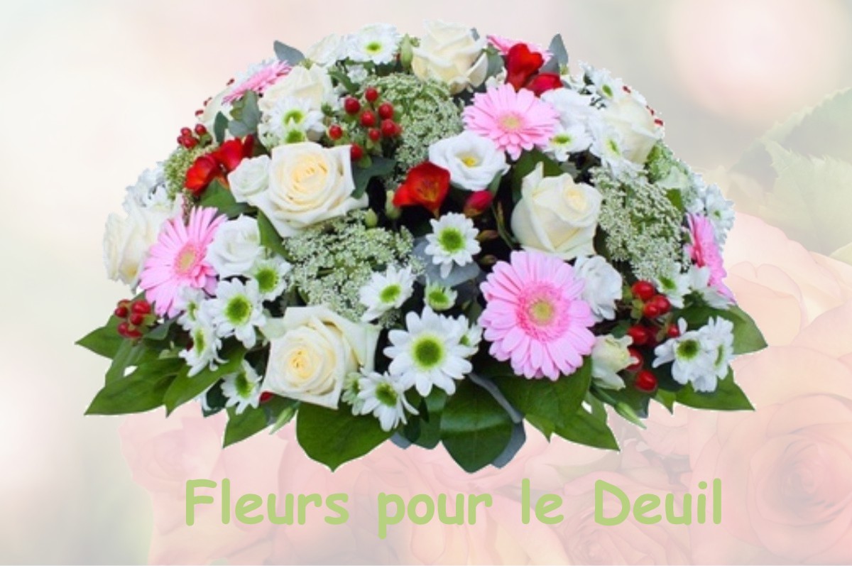 fleurs deuil PEYRUSSE-LE-ROC